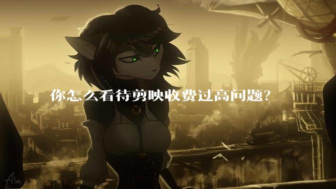 你怎么看待剪映收费过高问题？