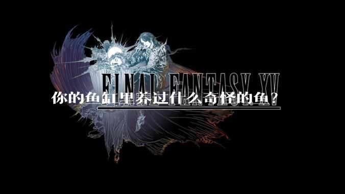 你的鱼缸里养过什么奇怪的鱼？